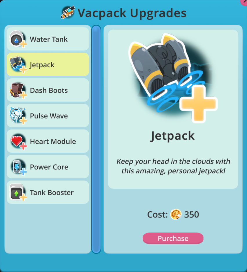 Vacpack Jetpack Upgrade